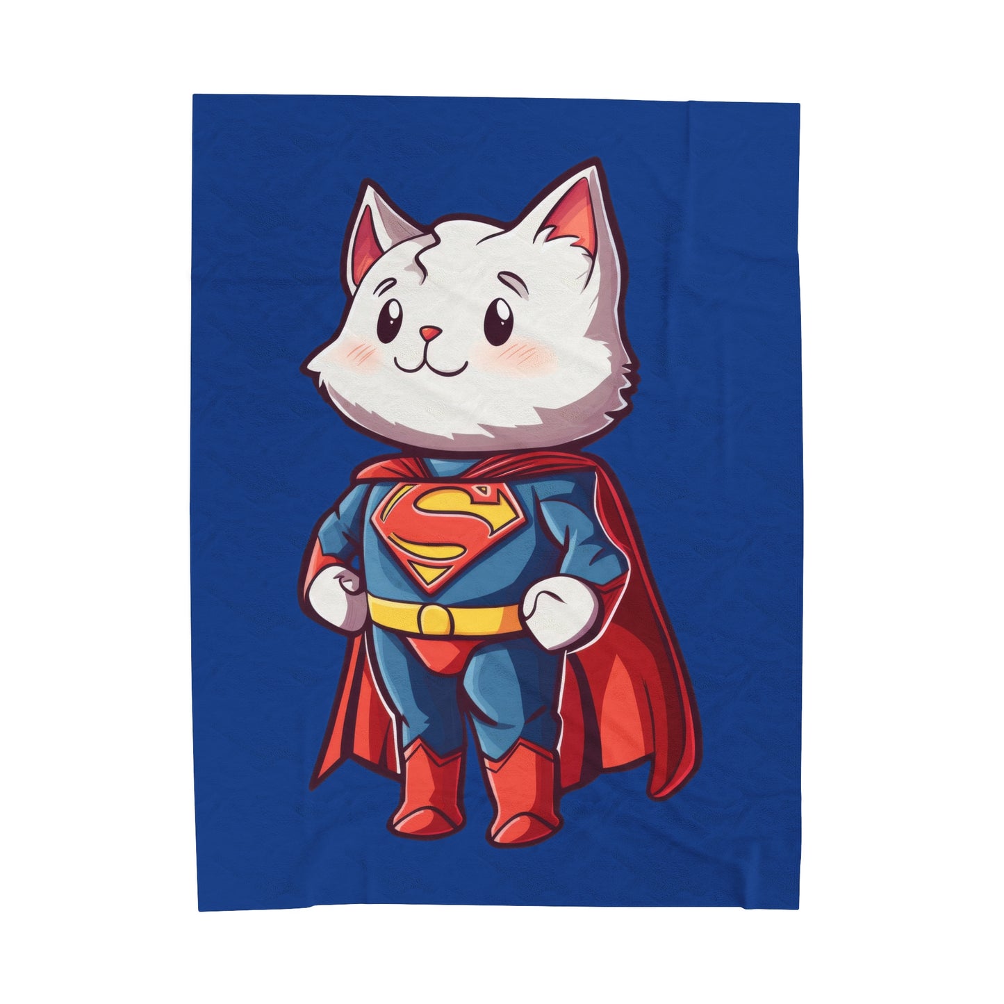 Supercat Velveteen Plush Blanket