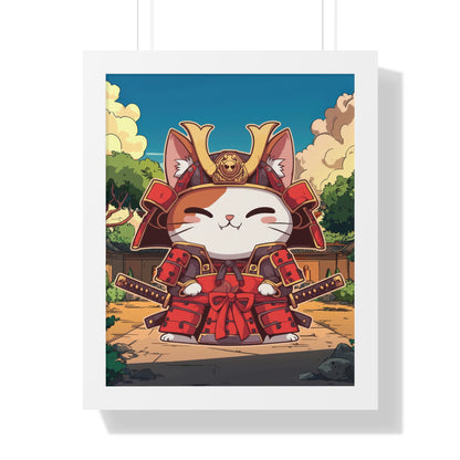 Little Samurai Framed Wall Art