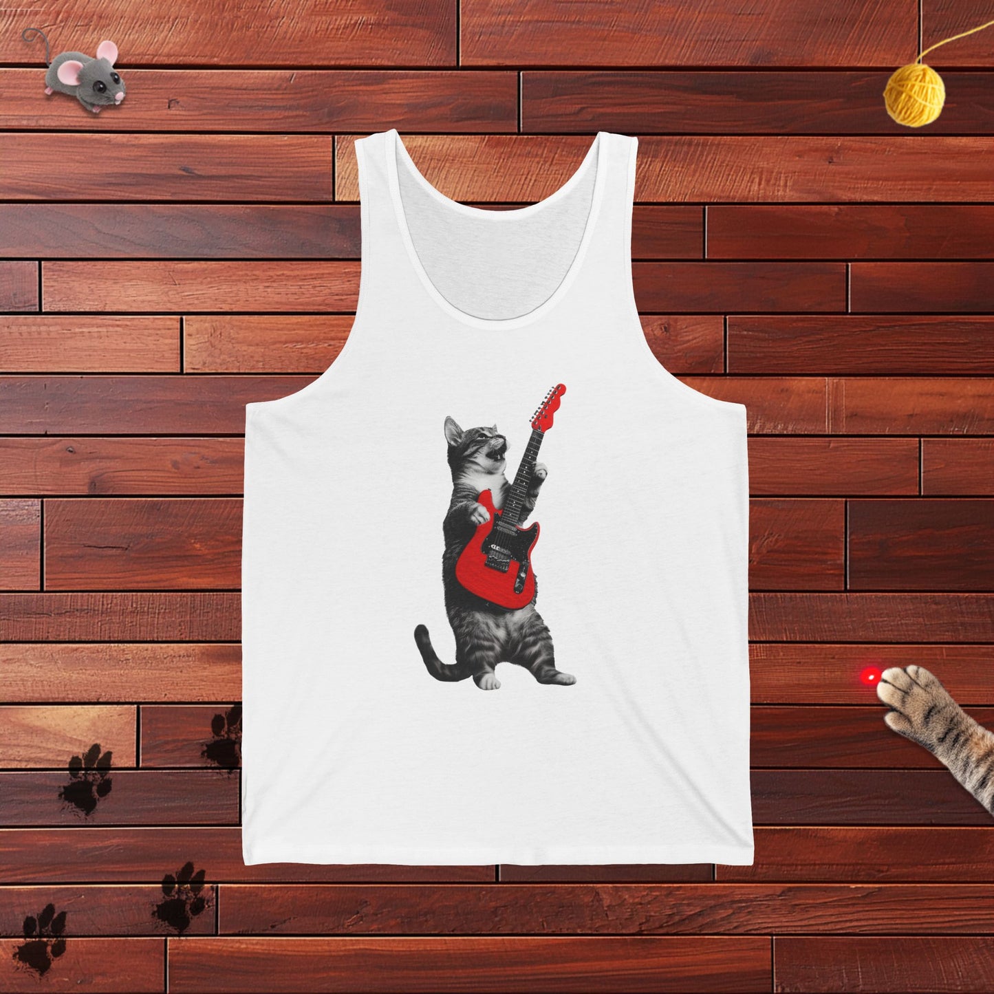 Guitar Gato Mens Tank