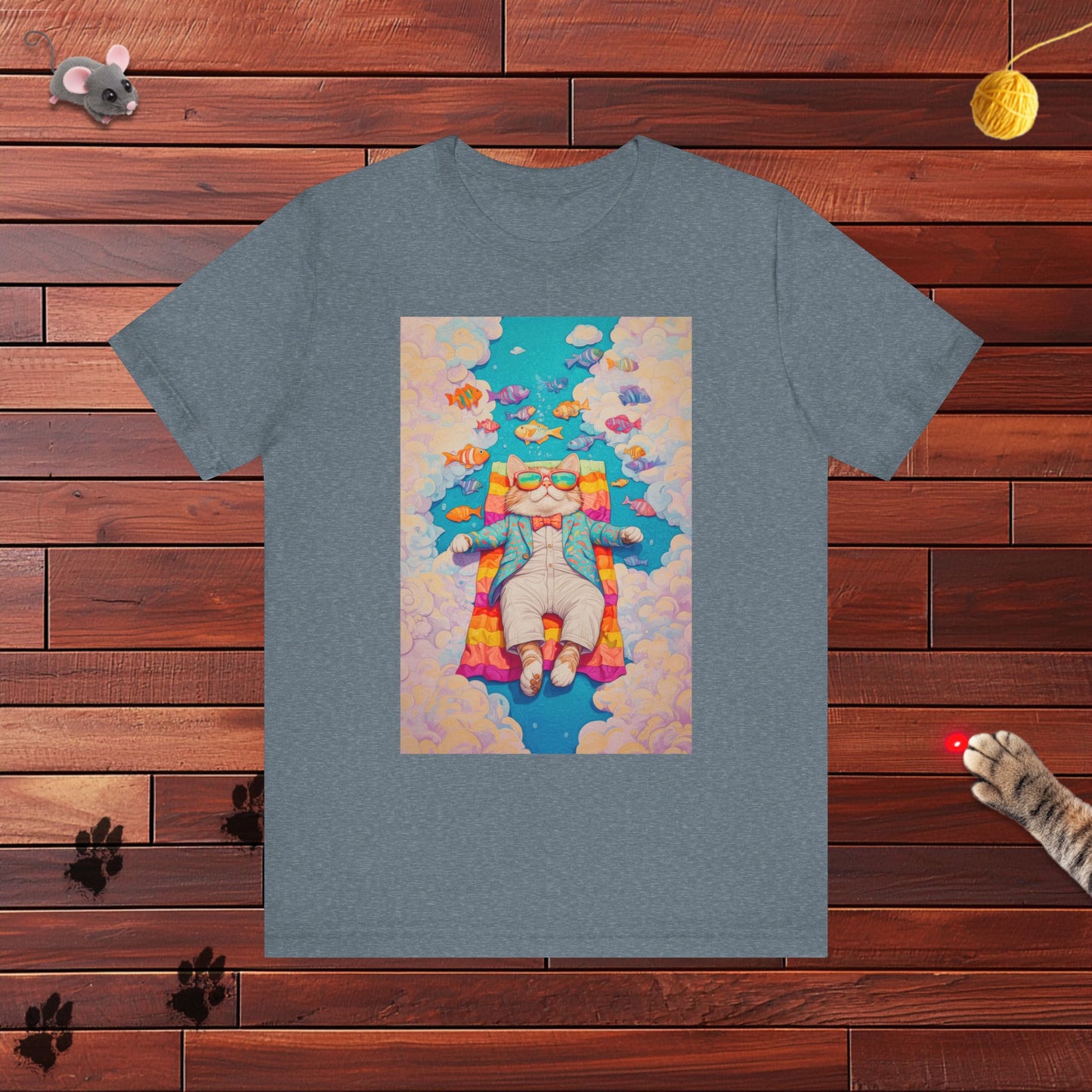 Chillaxing on Catnip Mens Tee