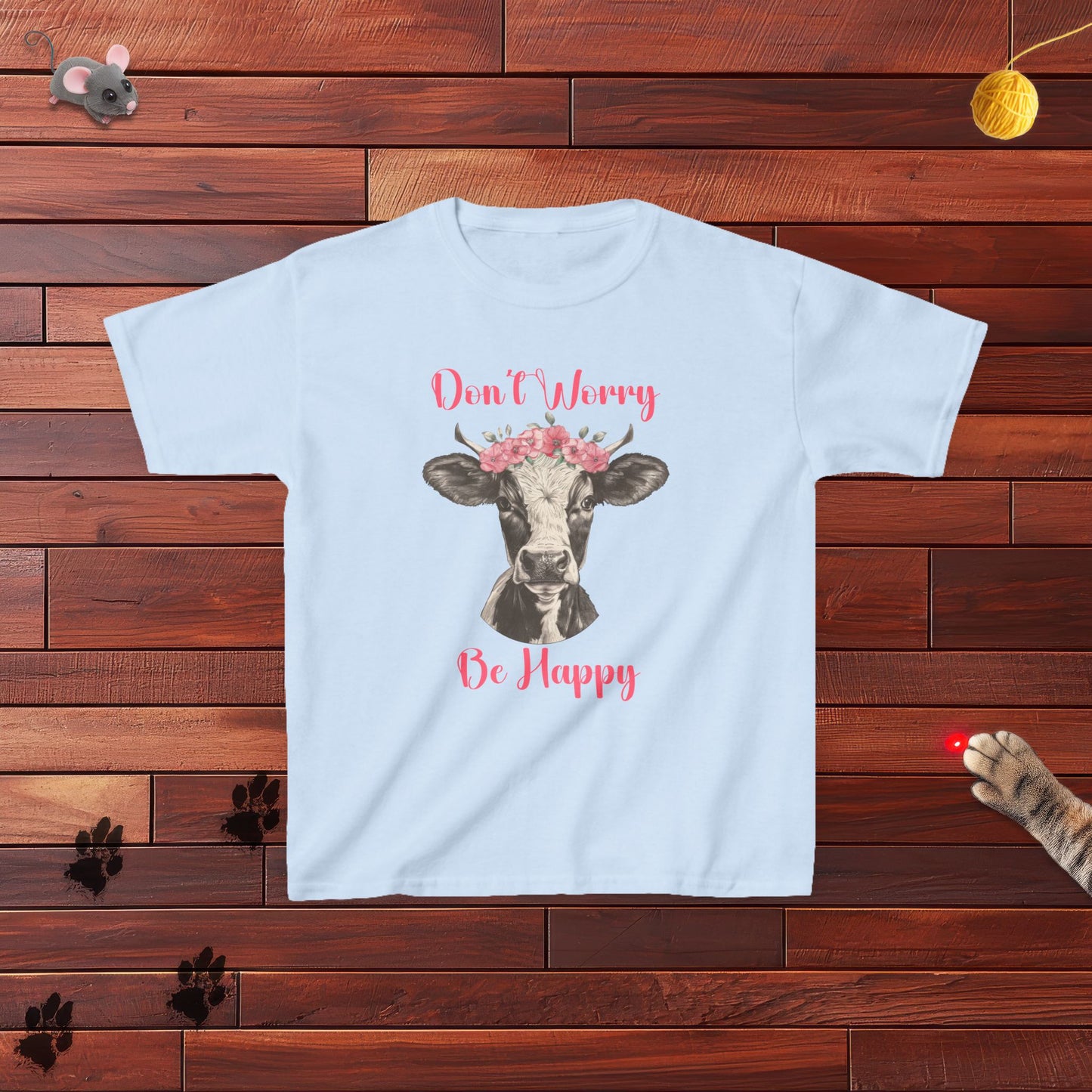 Don't Worry Be Happy Kids Tee
