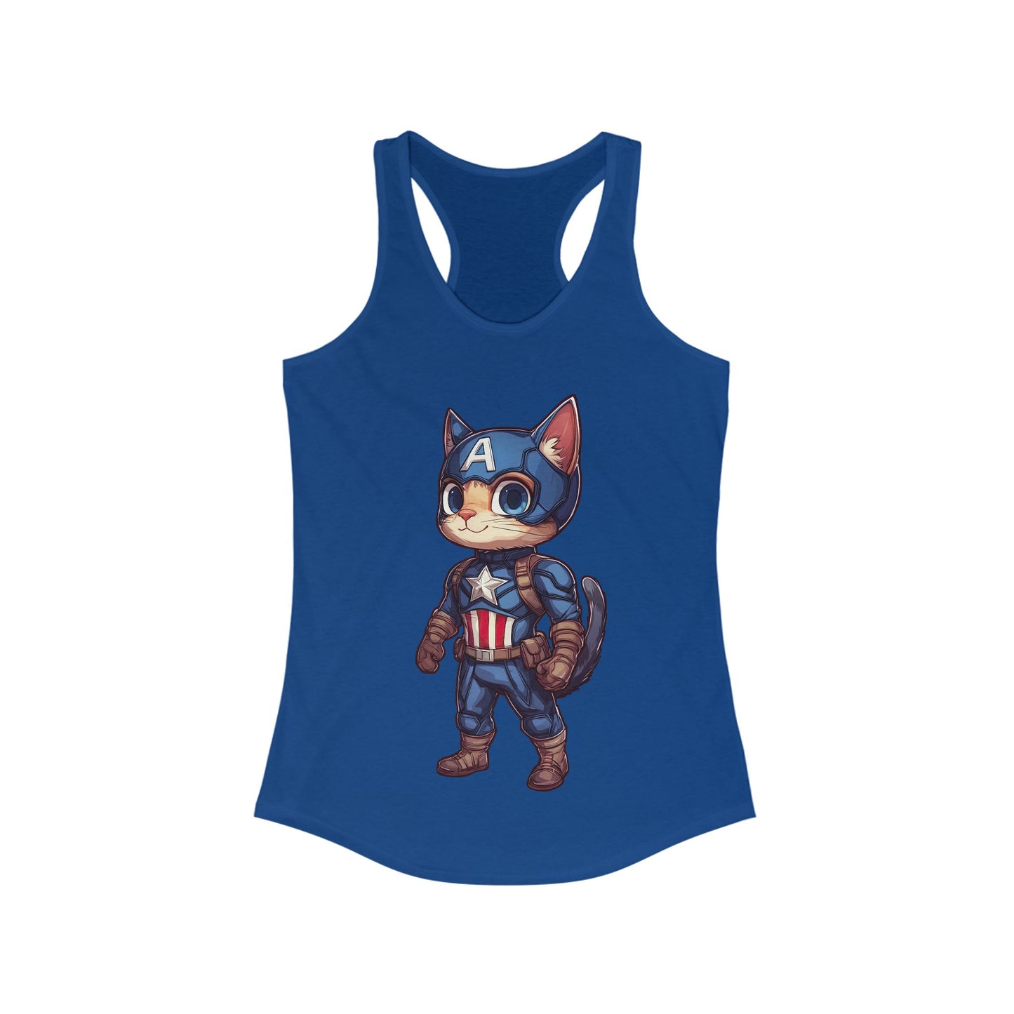 Captain Americat Ladies Tank