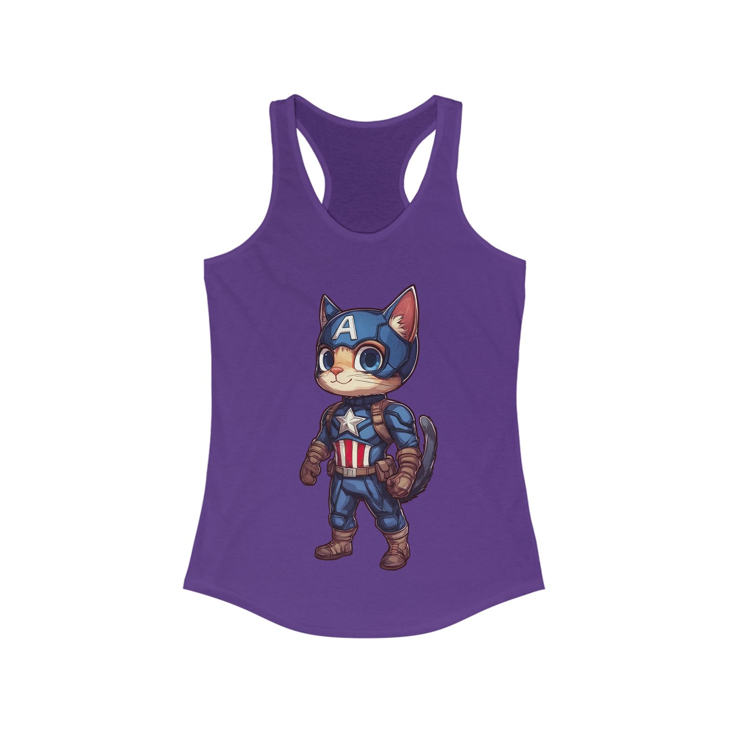 Captain Americat Ladies Tank