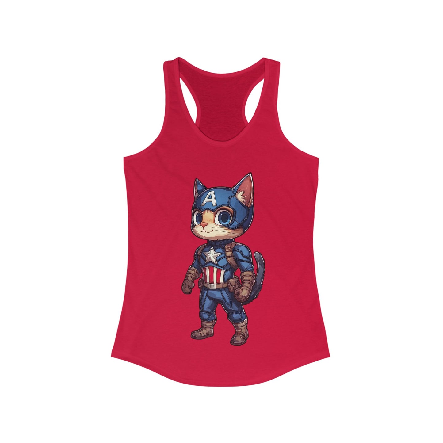 Captain Americat Ladies Tank