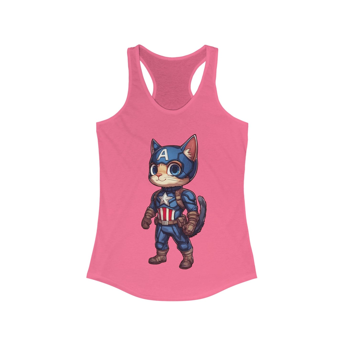 Captain Americat Ladies Tank