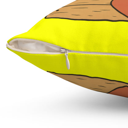 Hissing Booth Throw Pillow