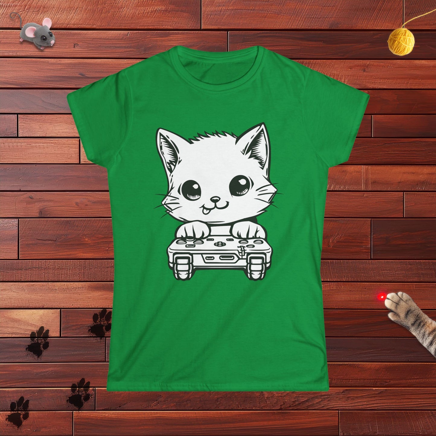 Gamer Kitty Ladies Tee