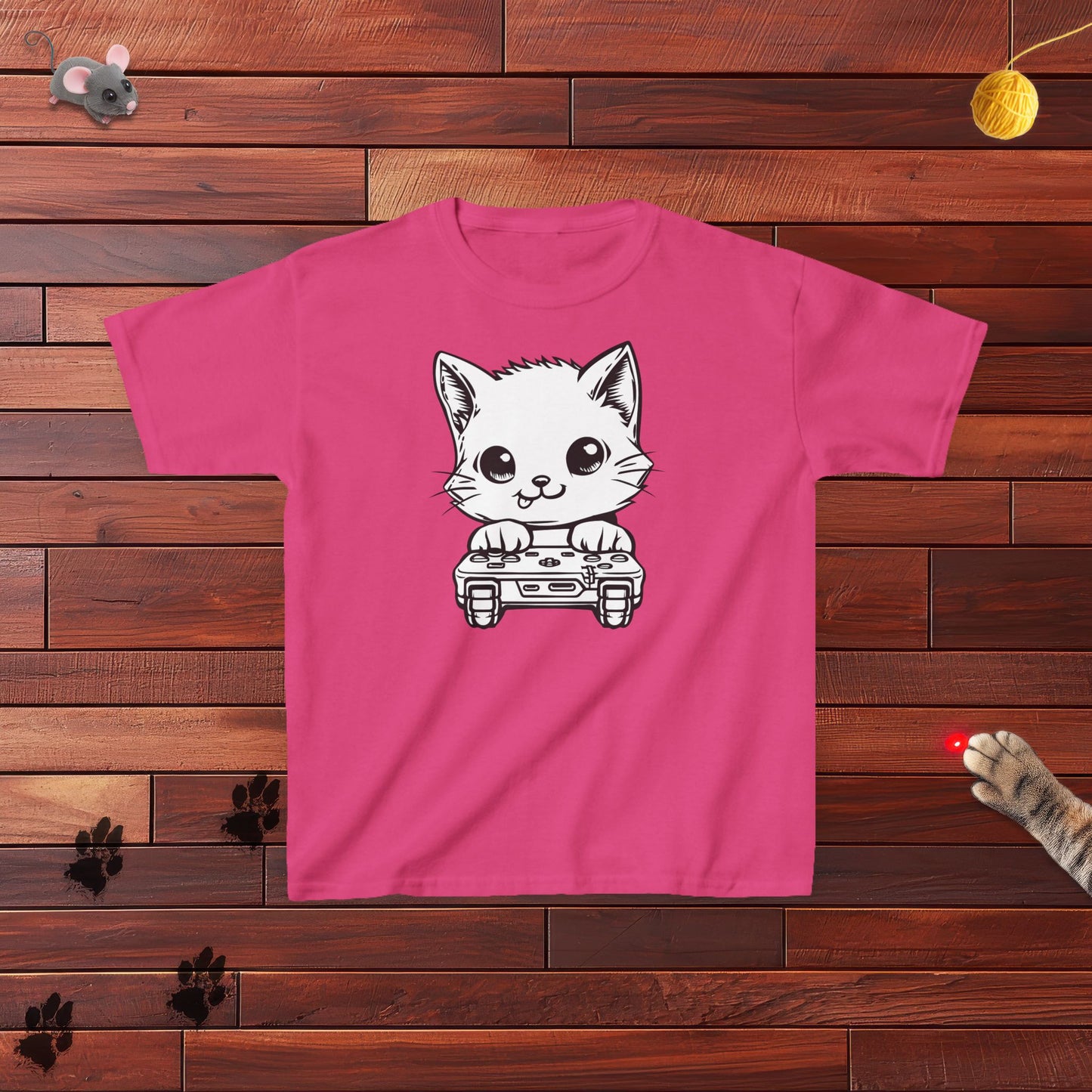 Gamer Kitty Kids Tee