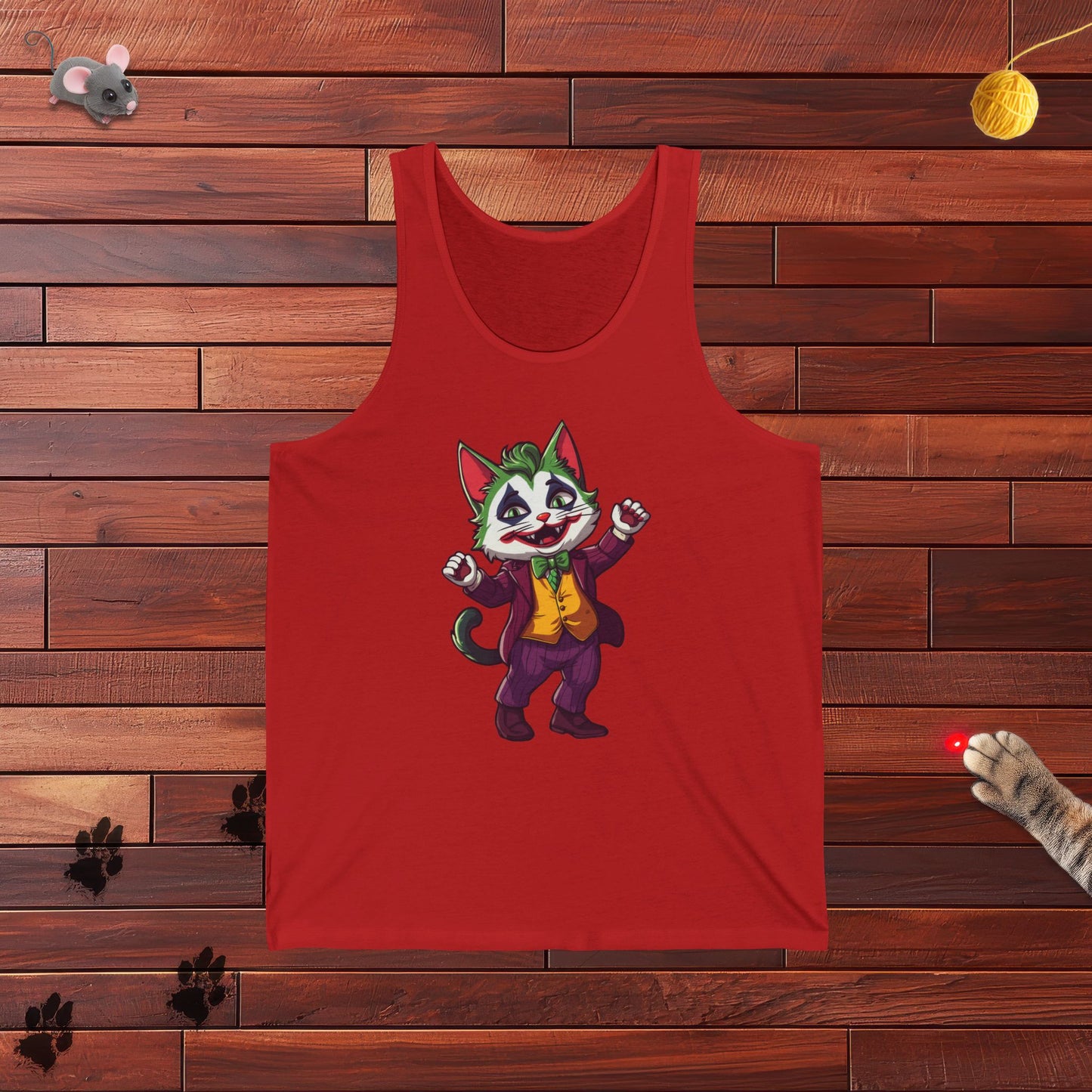 The Joker Cat  Mens Tank