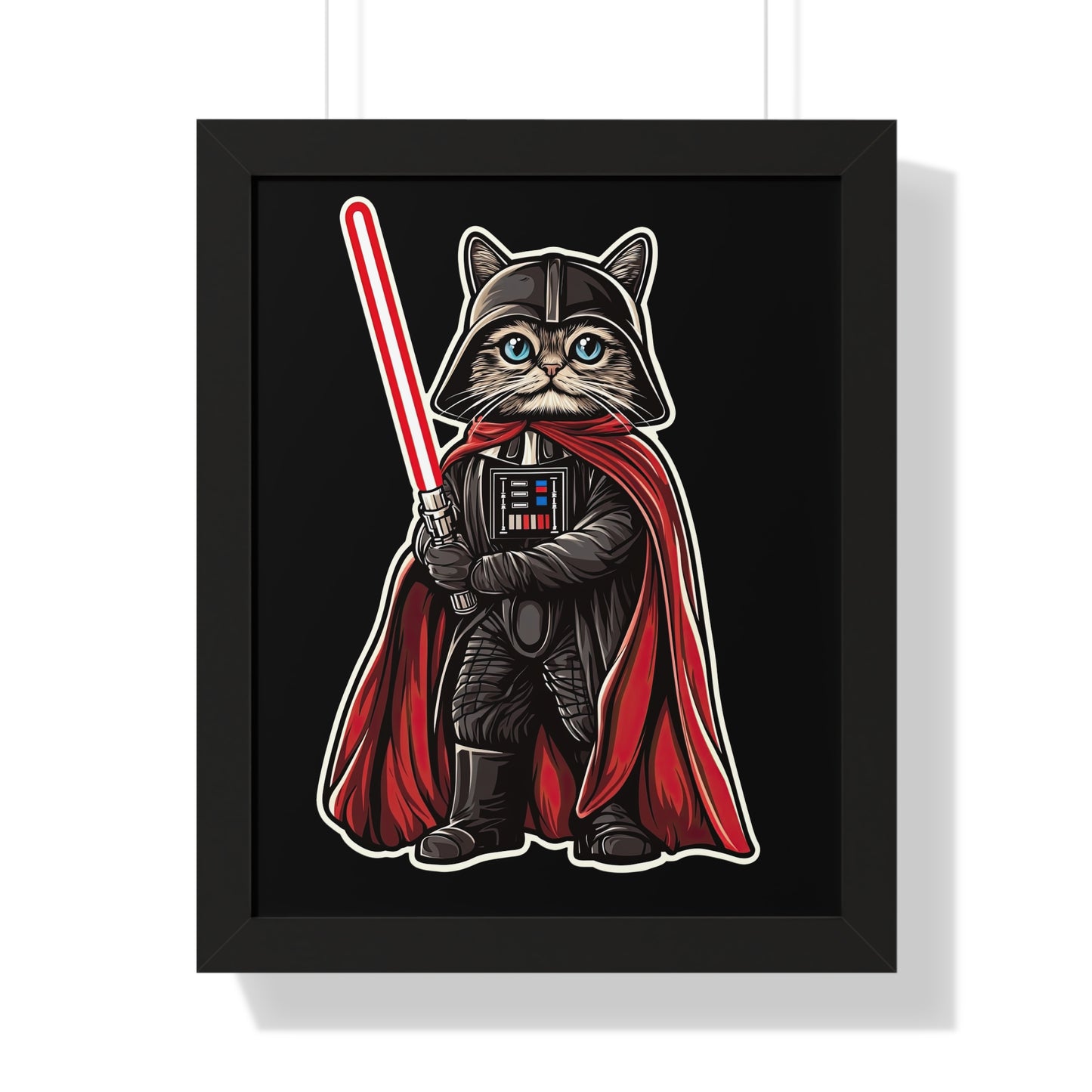 Darth Pawder Framed Wall Art