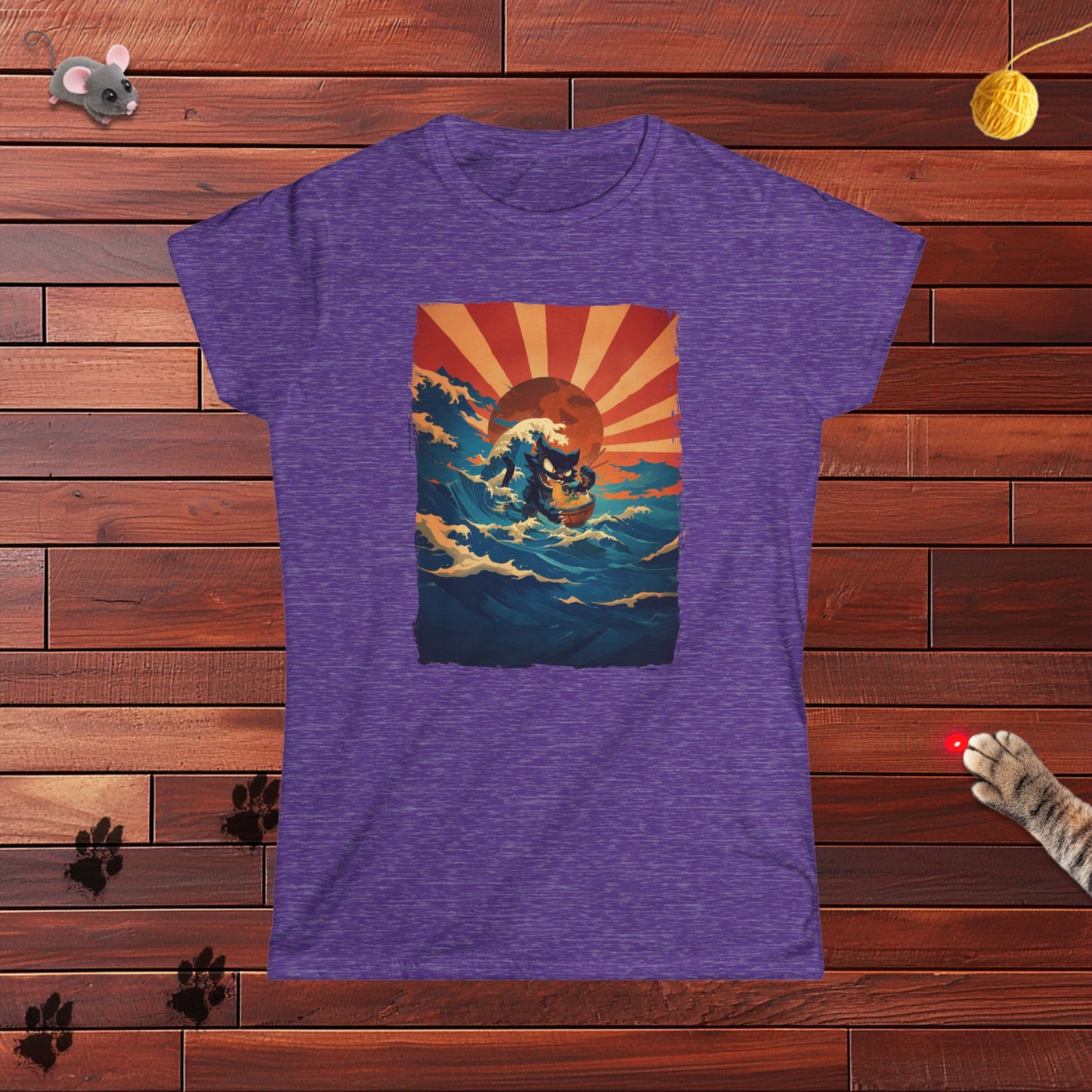 Ramen Kitty Ladies Tee