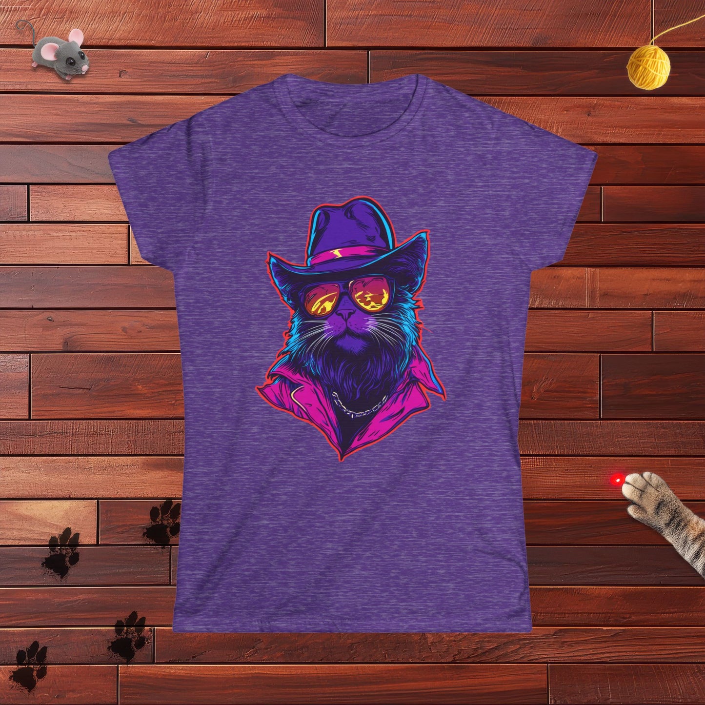 Meowcho Man Ladies Tee