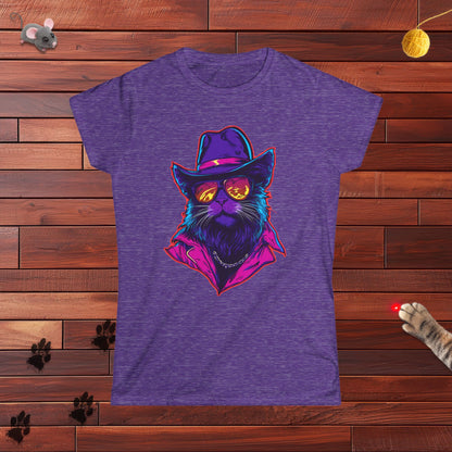 Meowcho Man Ladies Tee