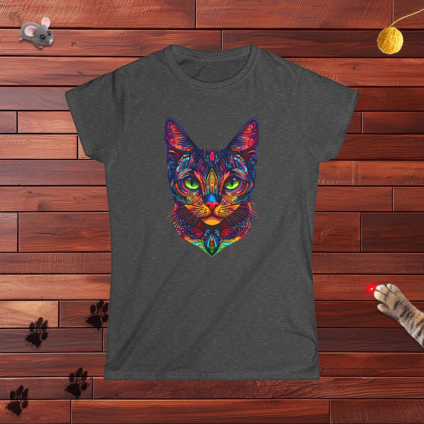 Mandala Cat Ladies Tee