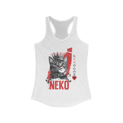 Neko King Of Our Hearts Ladies Tank