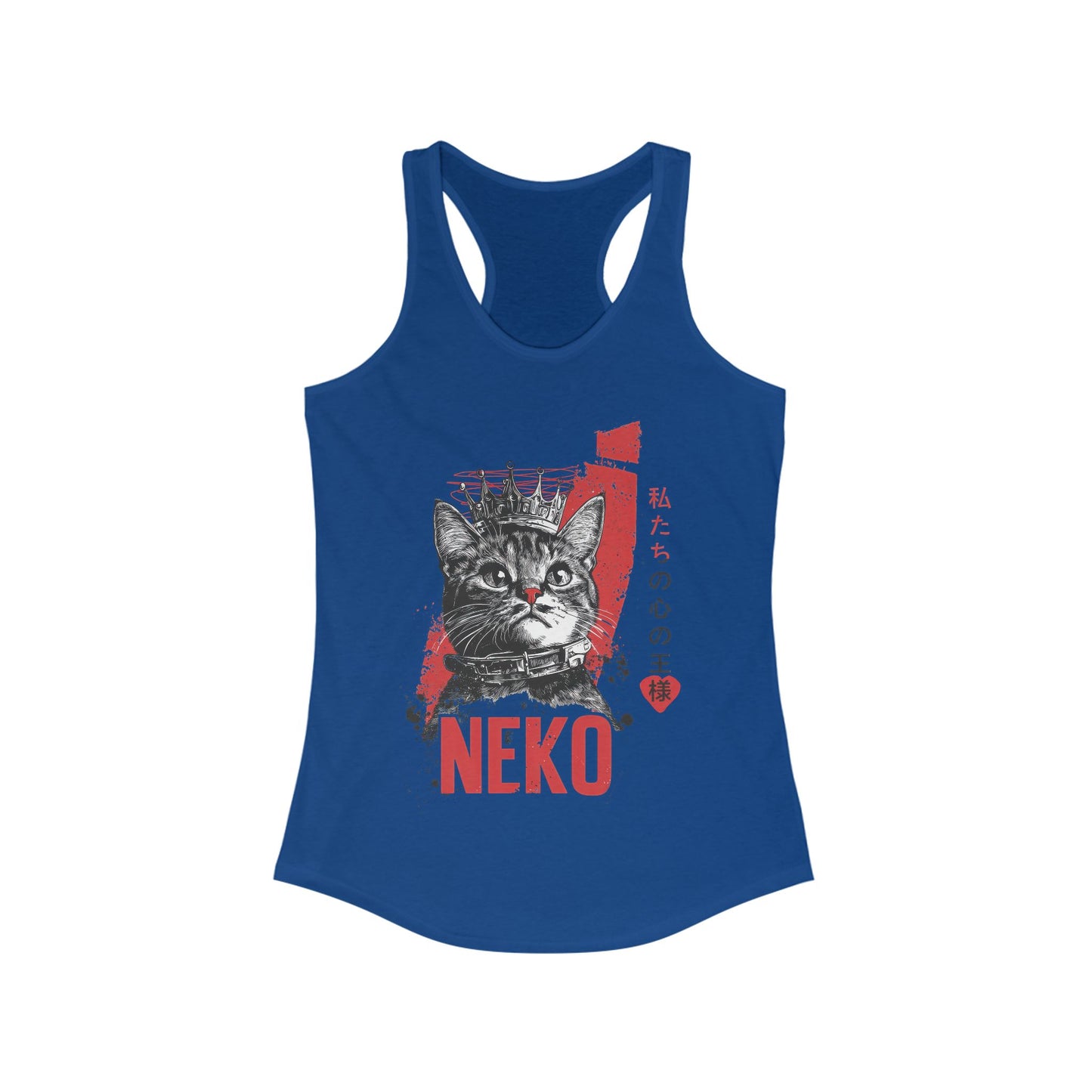 Neko King Of Our Hearts Ladies Tank