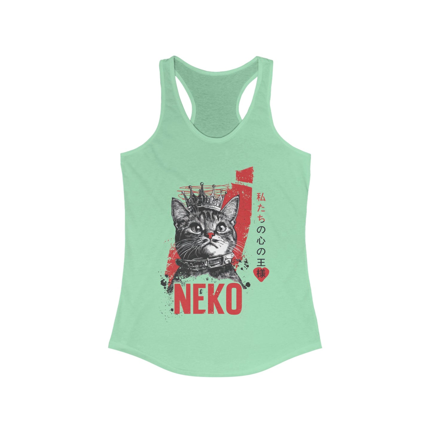 Neko King Of Our Hearts Ladies Tank