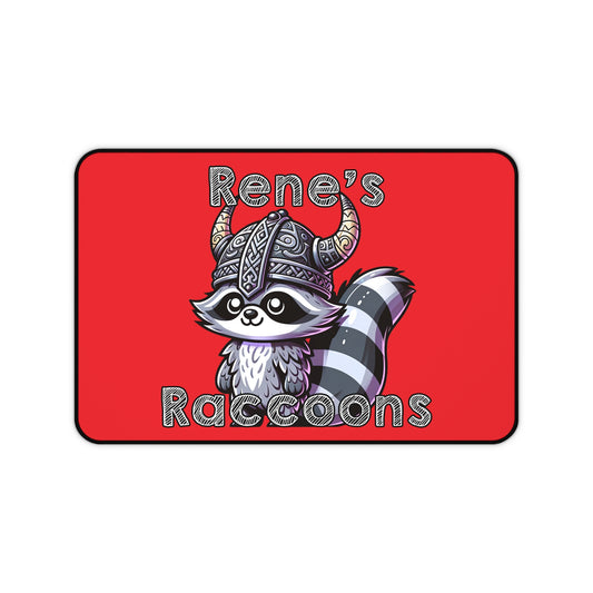 Rene's Raccoons Deskmat