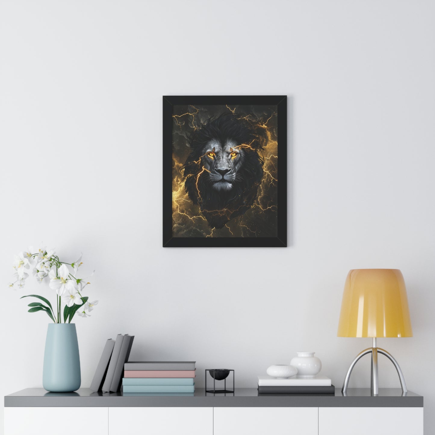 Big Cat Energy Framed Wall Art