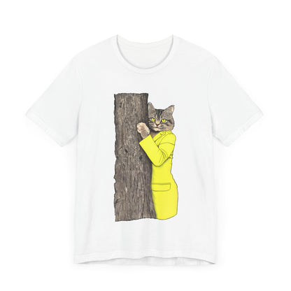 Yellow Jacket Cat Mens Tee