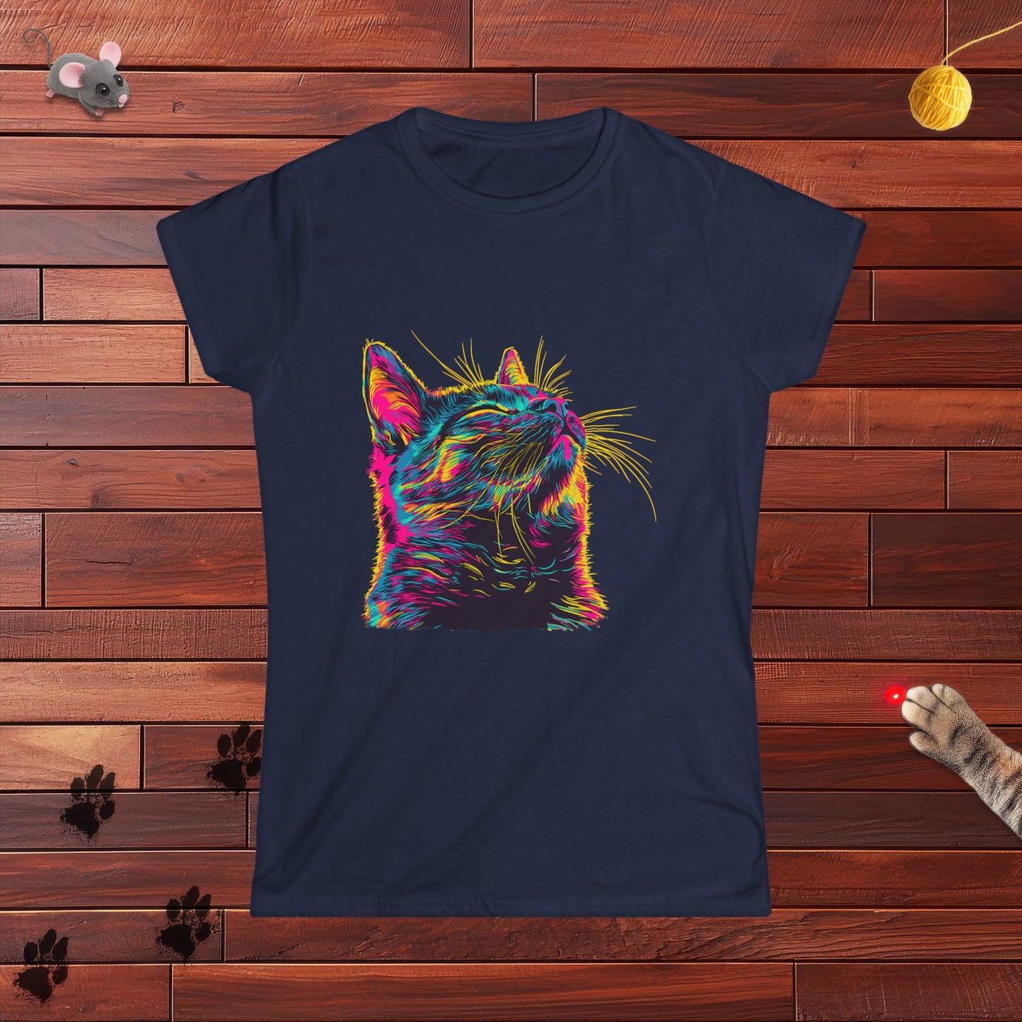 Electric Whiskers Ladies Tee