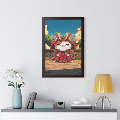 Little Samurai Framed Wall Art