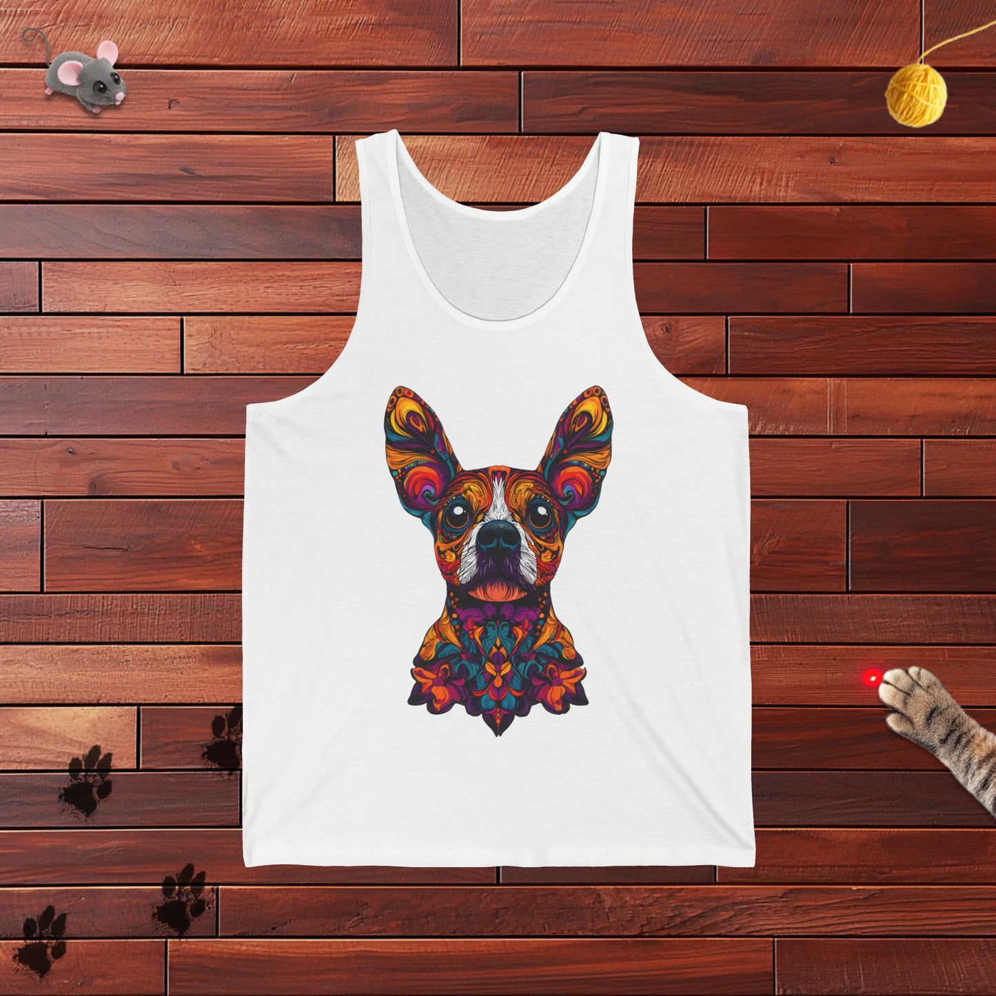 Dia De Muertos Frenchie Tank