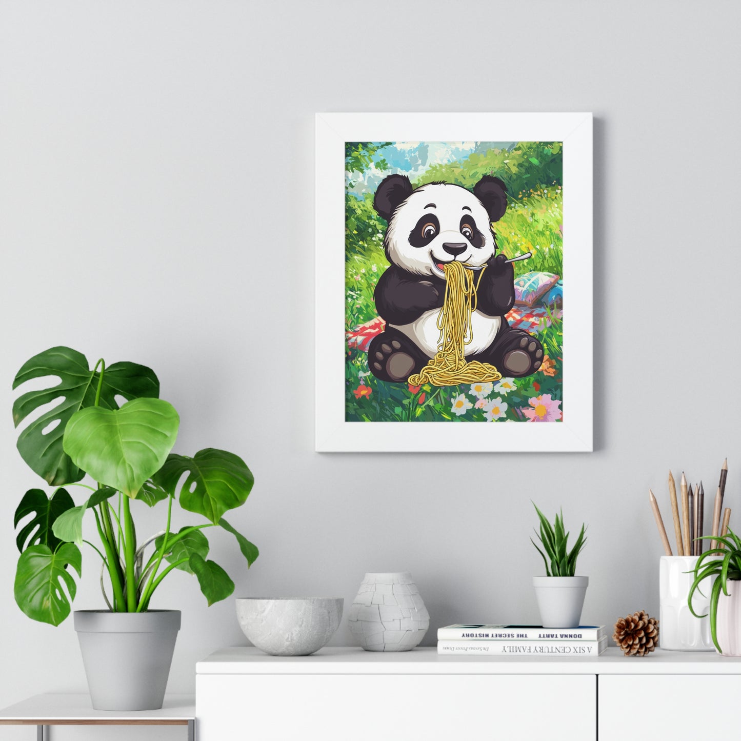 Panda Framed Wall Art