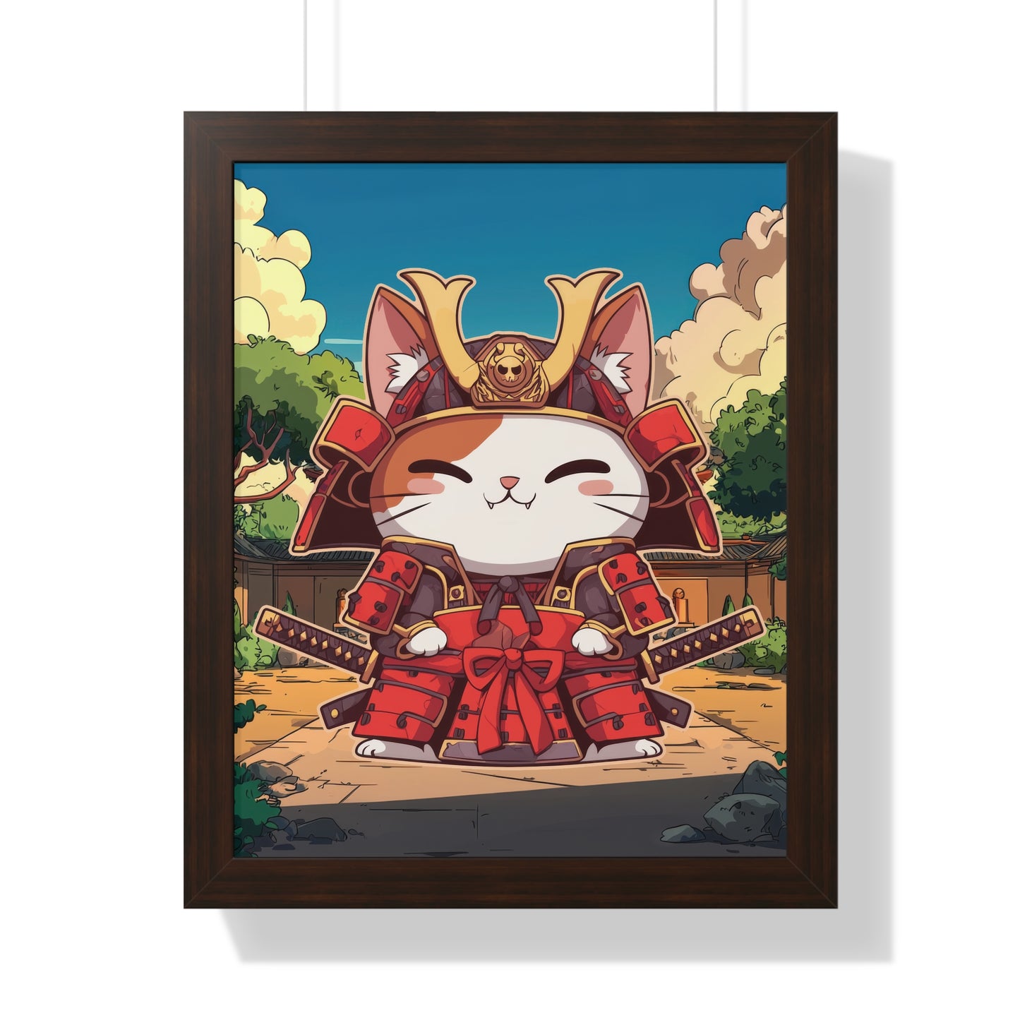Little Samurai Framed Wall Art