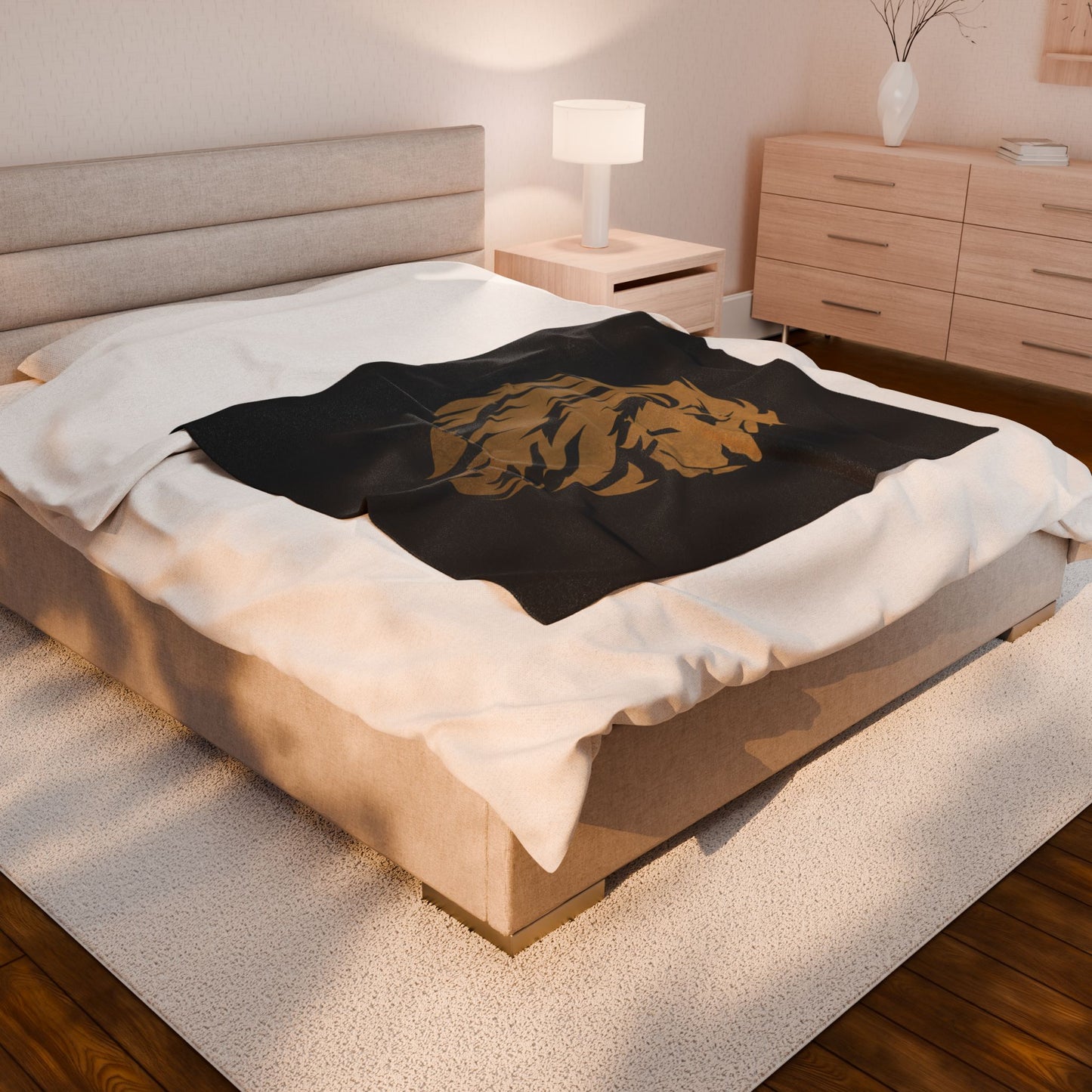 The King Velveteen Plush Blanket