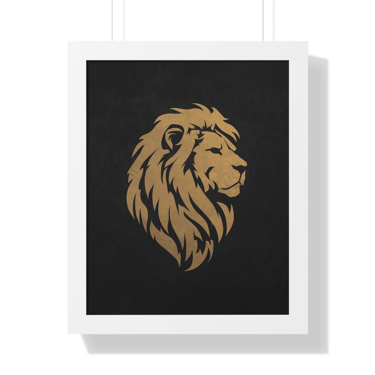 The King Framed Wall Art