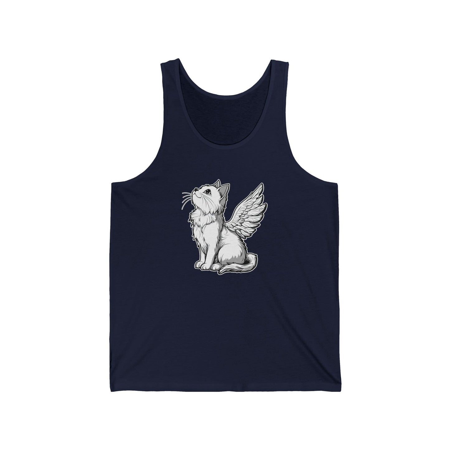 Angel Kitty Mens Tank