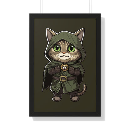 Dr. Doomcat Framed Wall Art