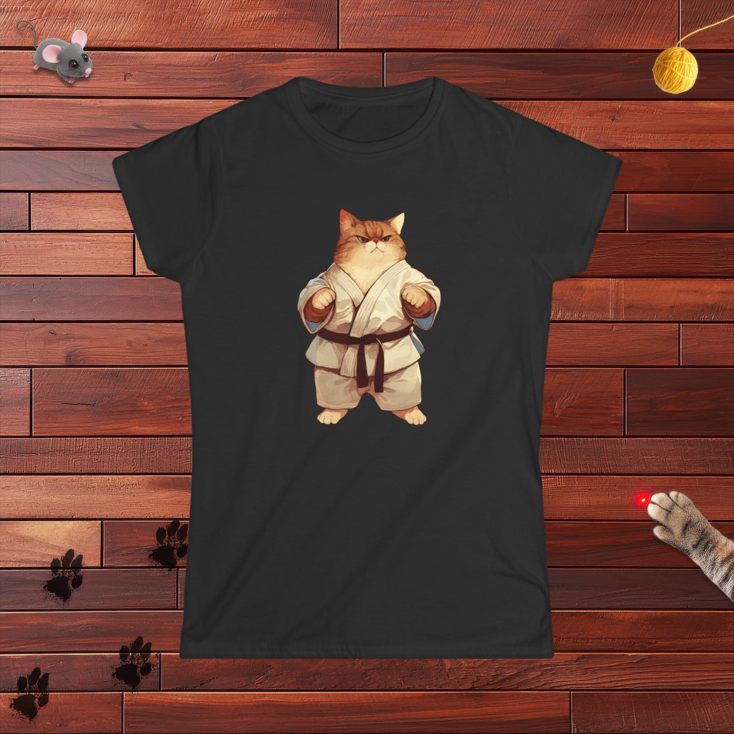 The Karate Kitty Ladies Tee