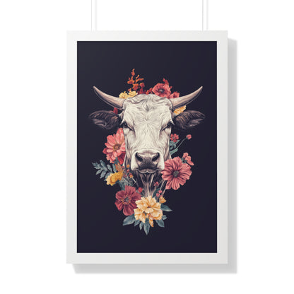 Moo Framed Wall Art