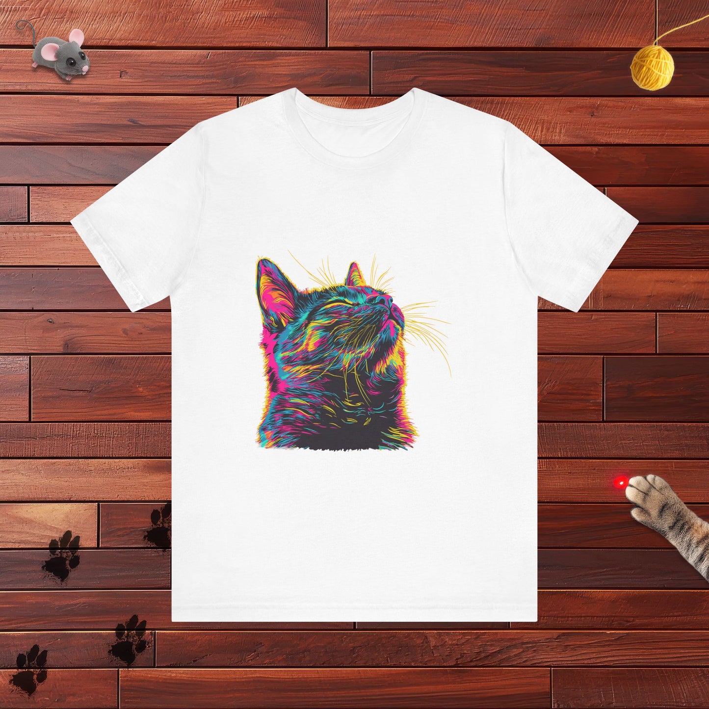 Electric Whiskers Mens Tee