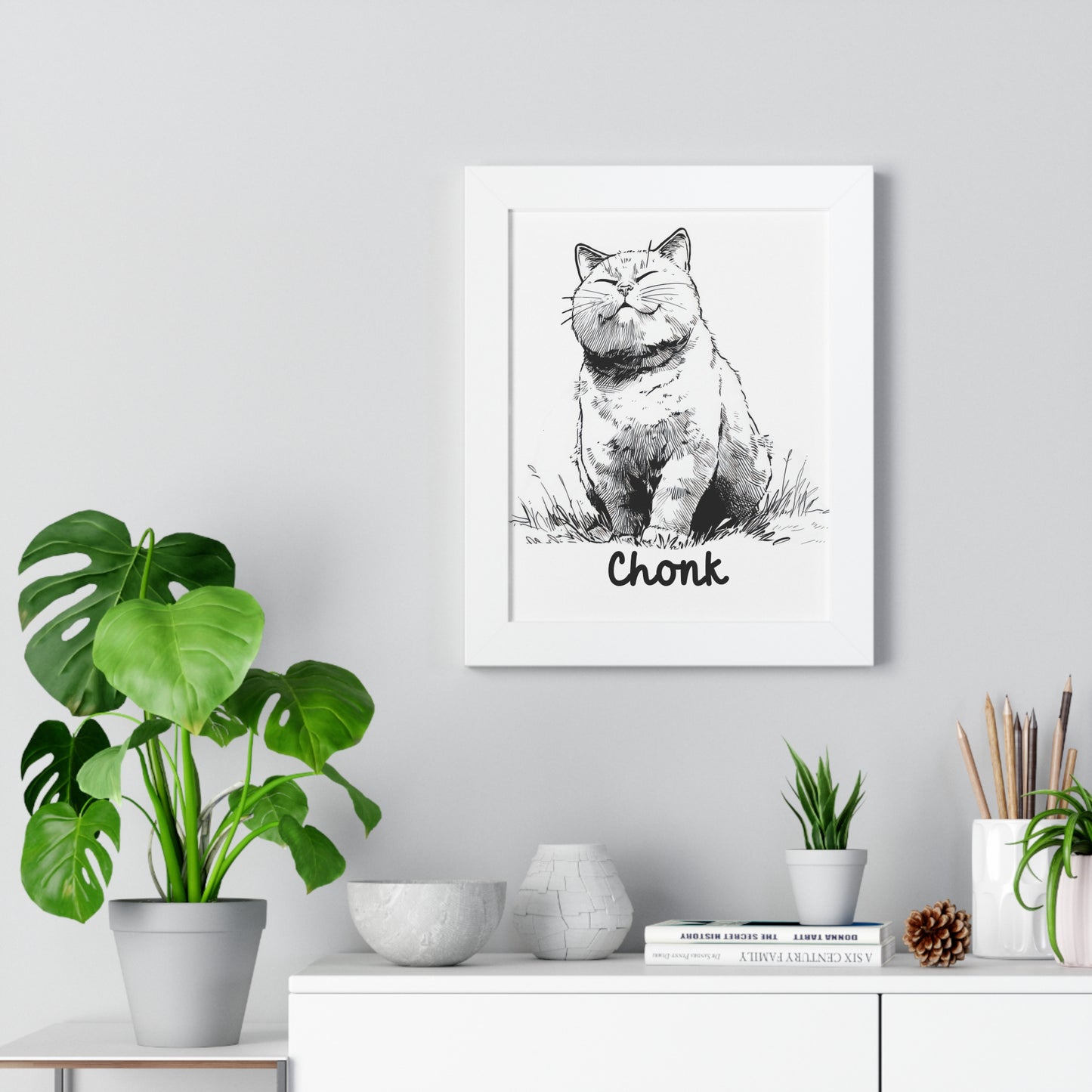 Chonk Framed Wall Art