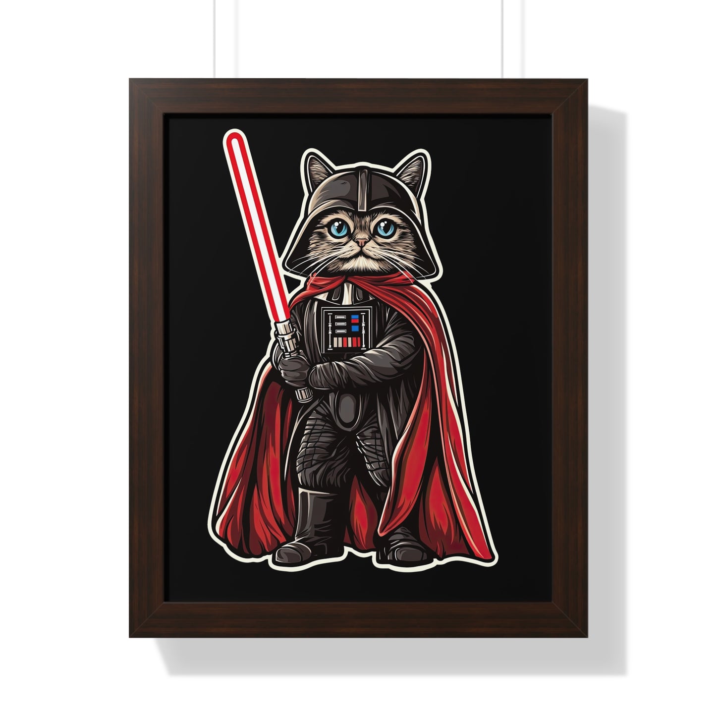 Darth Pawder Framed Wall Art