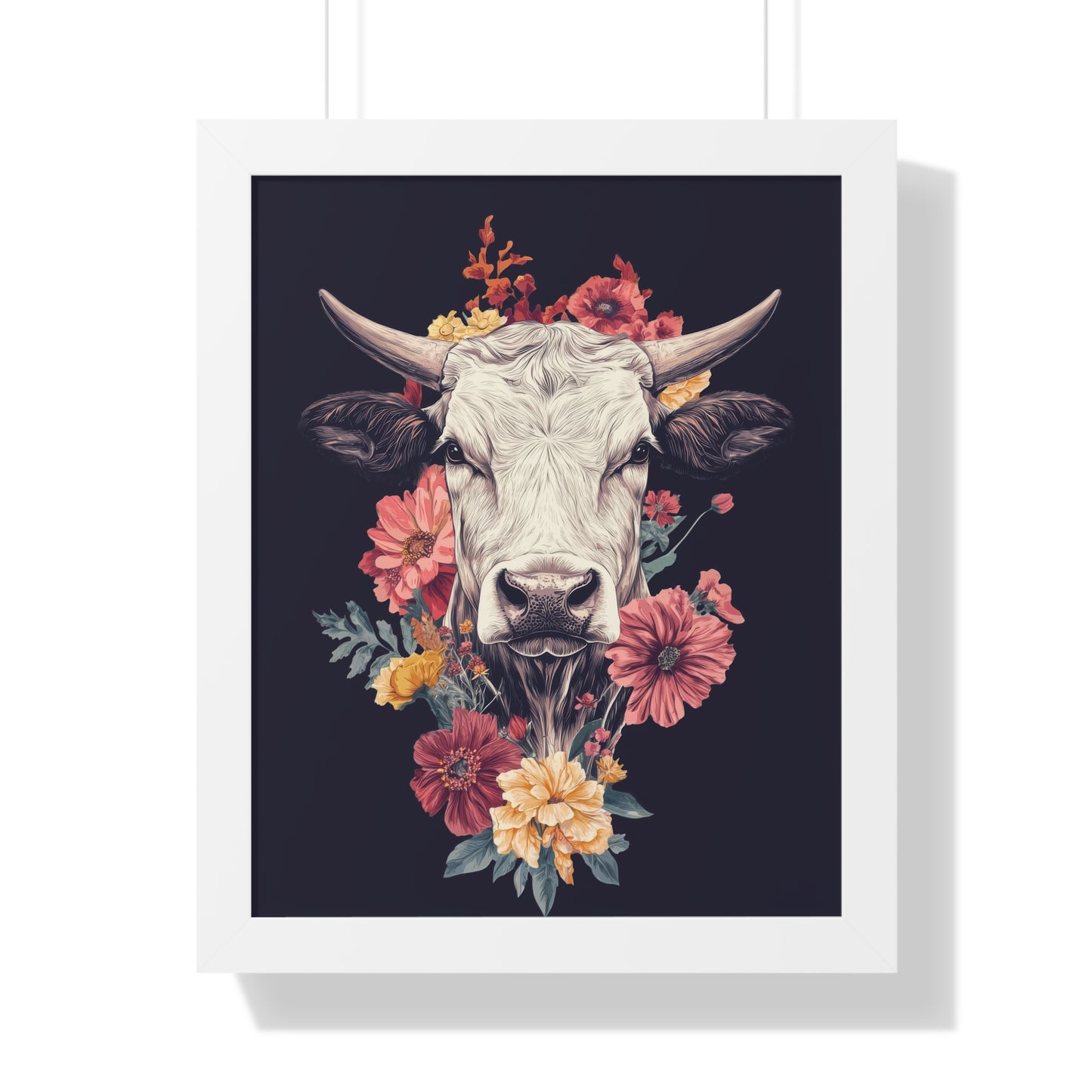 Moo Framed Wall Art