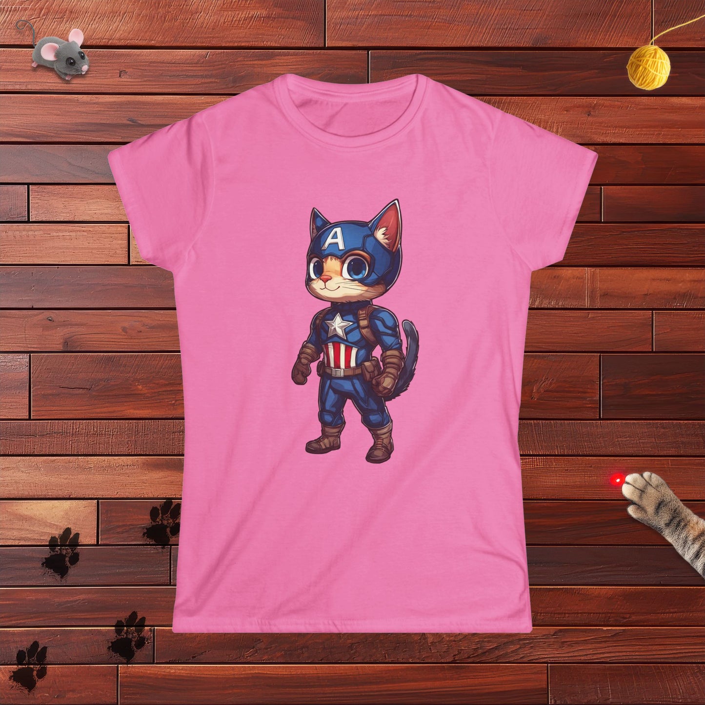 Captain Americat Ladies Tee