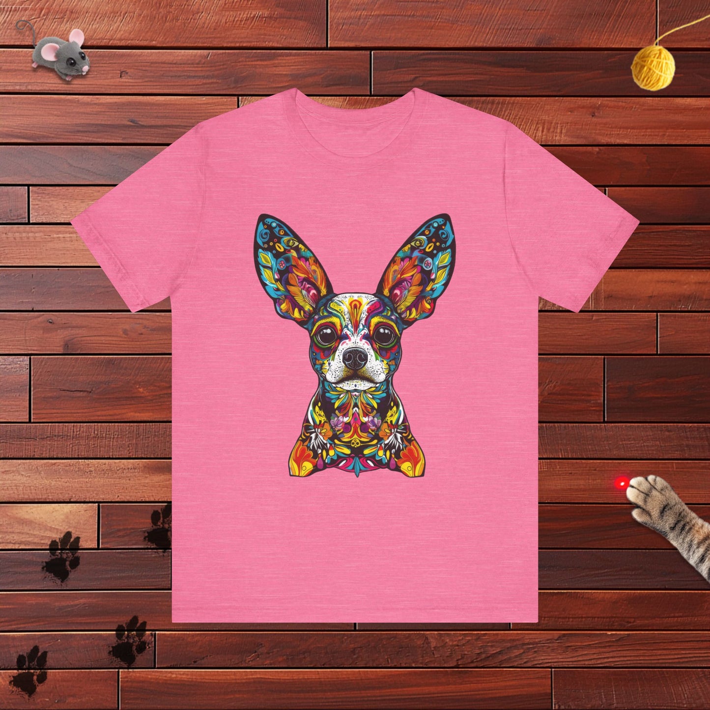 Dia De Muerte Doggo Mens Tee