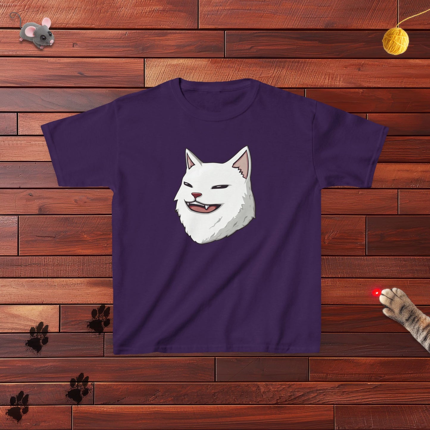 Trolling Cat Kids Tee