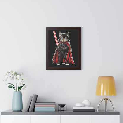 Darth Pawder Framed Wall Art