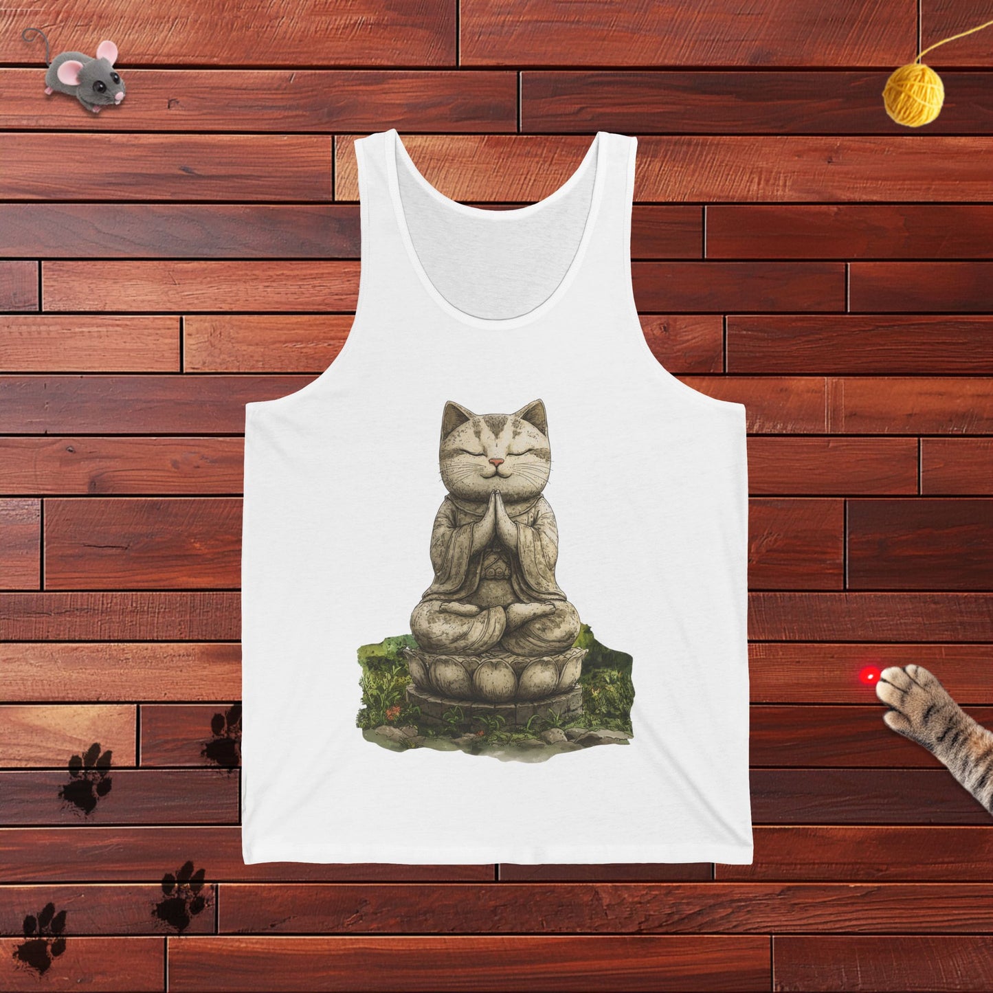 Purrfectly Zen Mens Tank