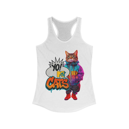 Yo! MTV Cats Ladies Tank