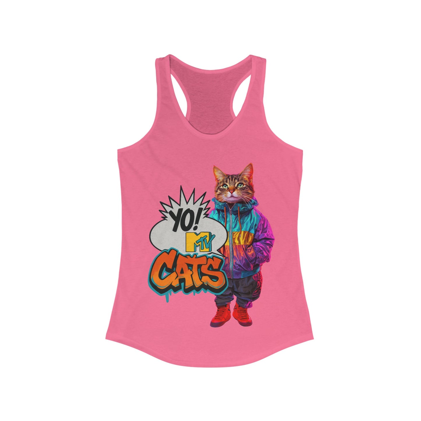Yo! MTV Cats Ladies Tank