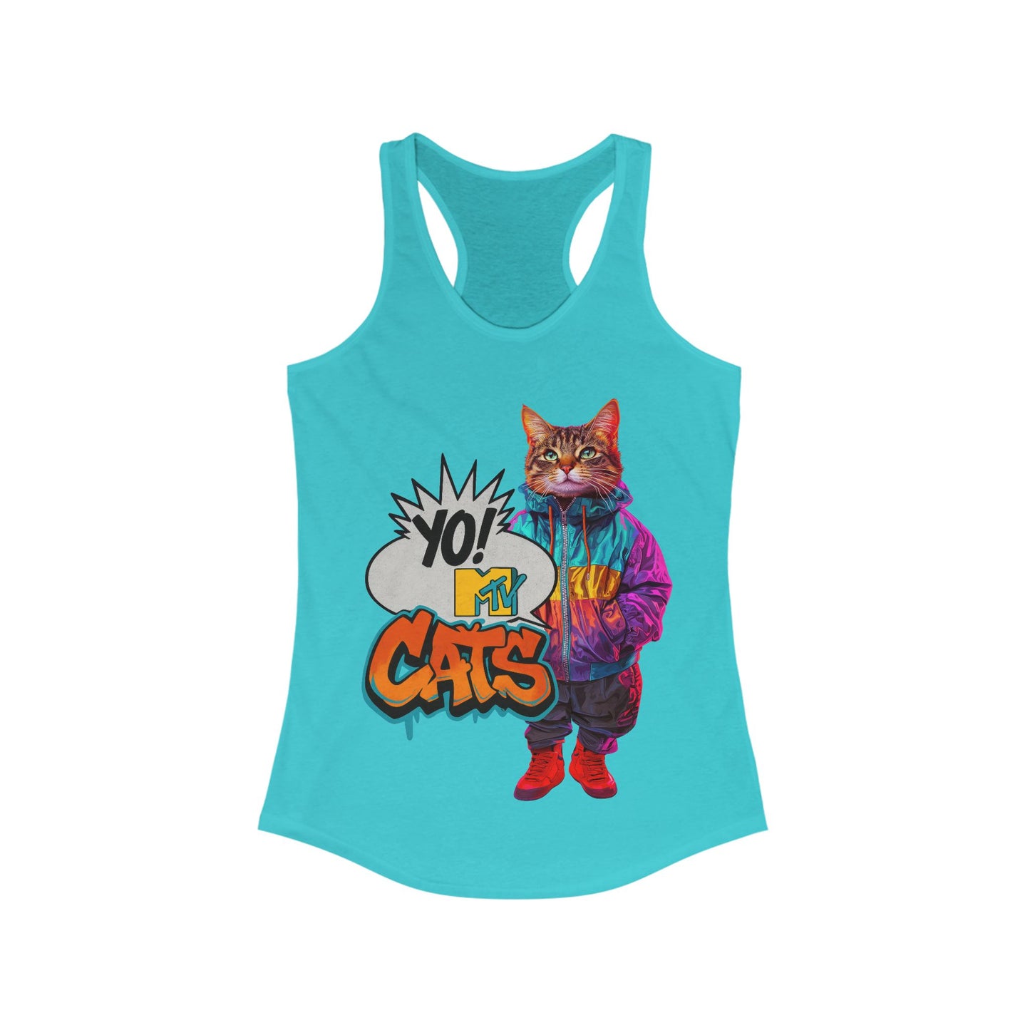 Yo! MTV Cats Ladies Tank
