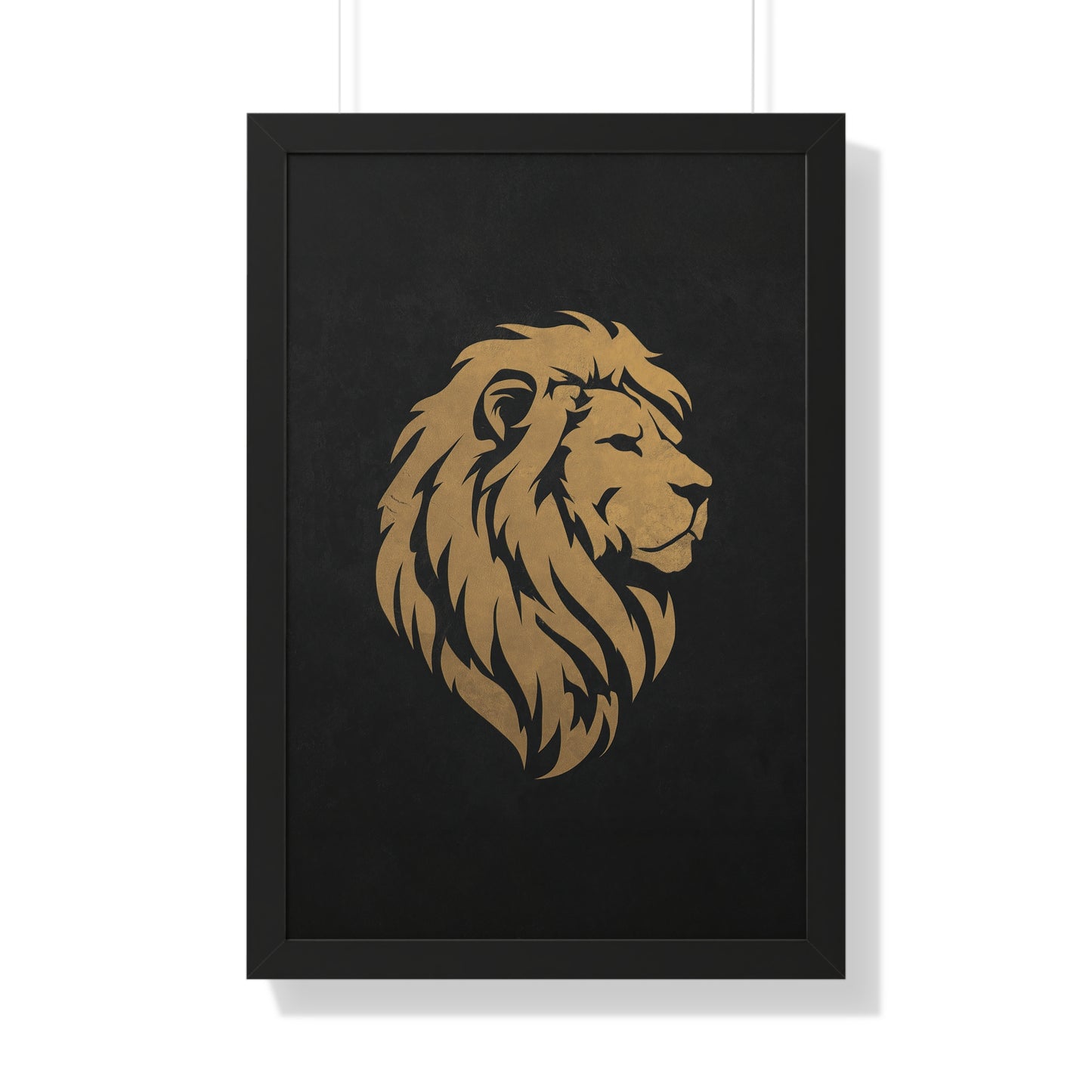 The King Framed Wall Art