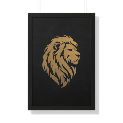 The King Framed Wall Art