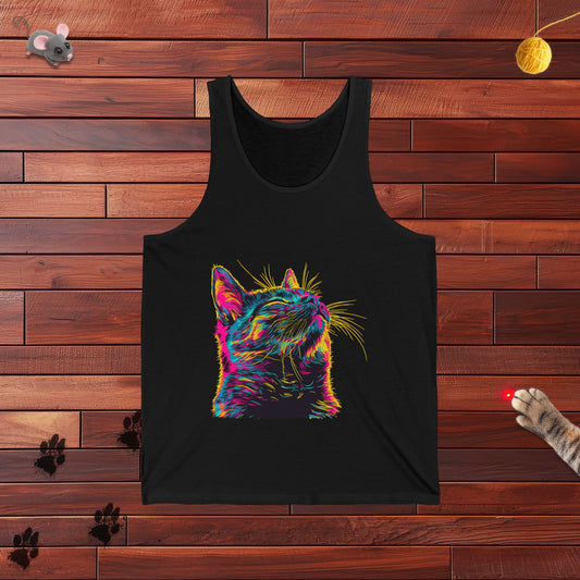 Electric Whiskers Mens Tank